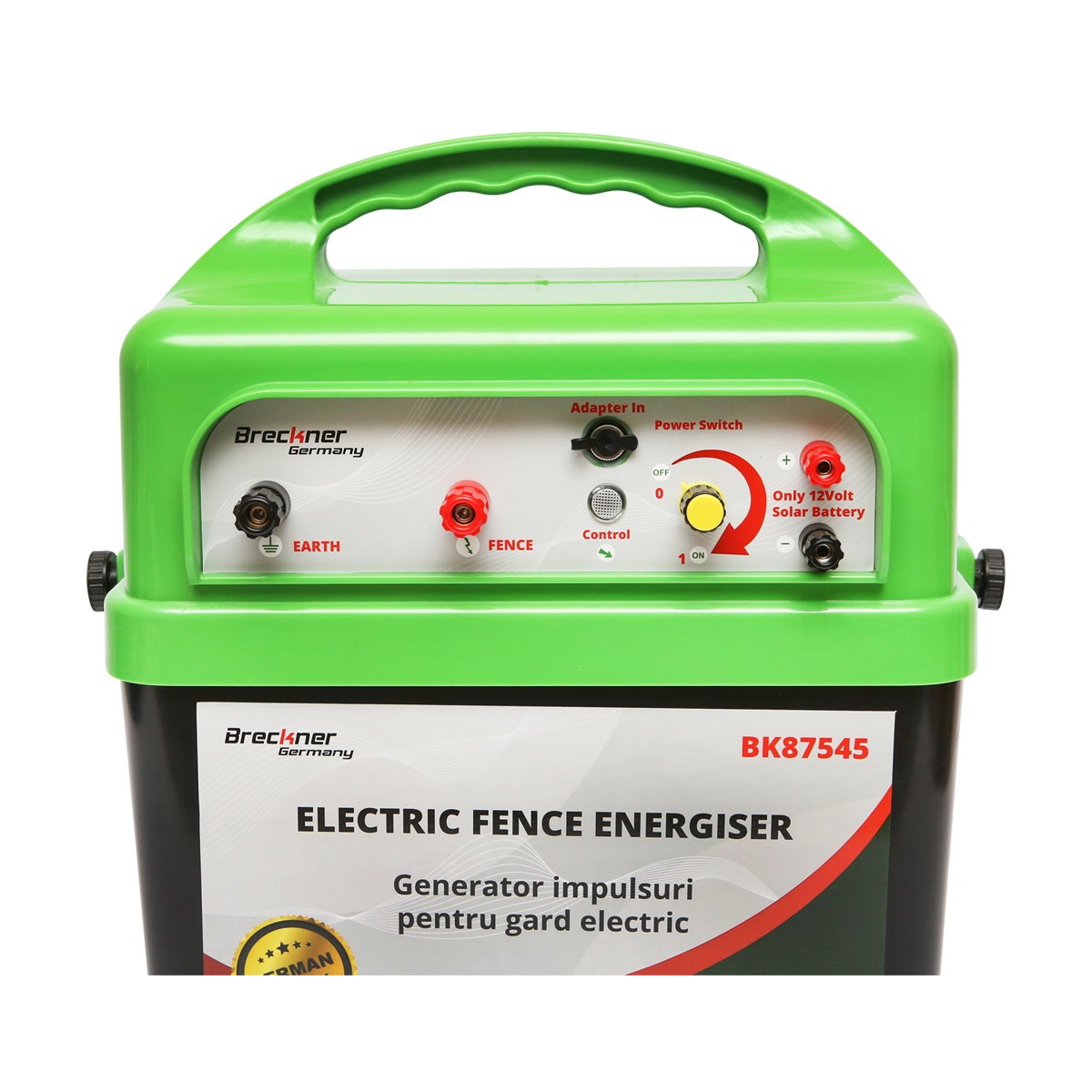Aparat generator impulsuri DC 220V/AC 12V 6.2 Joule, 40 km gard electric Breckner Germany